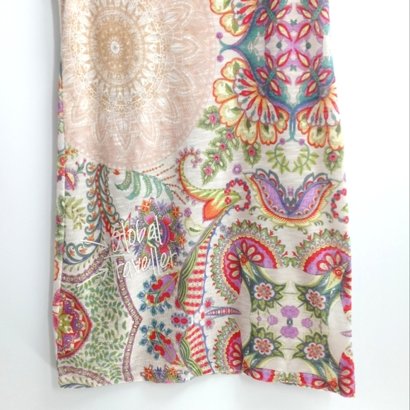 Desigual‎ Print Knit Sheath Global Traveler Dress - Picture 6 of 12